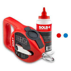 Linijų žymėjimo kreida rinkinys Sola CLG 30 SET R raudona