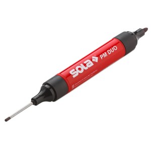 Žymeklis Sola PMDUO; 15 cm; juodas