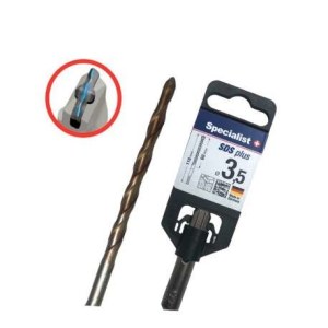 Grąžtas betonui Specialist 1N1836120350; 3,5x50x110 mm; SDS-plus
