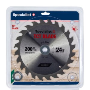 Pjovimo diskas medienai Specialist Wood; 200x1,4x32/30/20 mm; Z24 