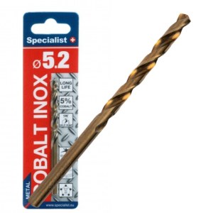 Grąžtas metalui Specialist Cobalt; 5,2x86 mm