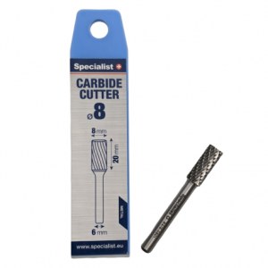 Kietmetalio freza Specialist 64/9-0801; 8x20x6 mm