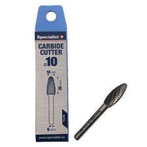 Kietmetalio freza Specialist 64/9-1004; 10x25x6 mm