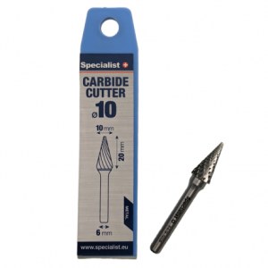 Kietmetalio freza Specialist 64/9-1006; 10x20x6 mm