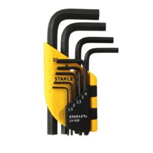 Šešiakampių raktų rinkinys Stanley 1-13-929; 1,5-10 mm; 9 vnt.