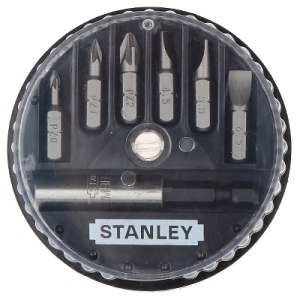 Sukimo antgalių komplektas Stanley 1-68-738; 7 vnt. + magnetinis laikiklis