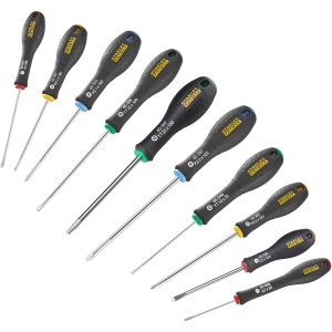Atsuktuvų komplektas Stanley FMHT0-62128; 10 vnt.