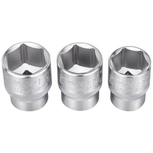 Sukimo galvučių komplektas Stanley FMMT17095-0; 1/2''; 21-24 mm; 3 vnt.
