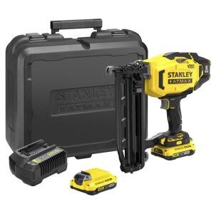 Viniakalė Stanley SFMCN616D2K-QW; 18 V; 2x2,0 Ah akum.