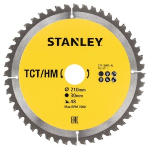 Pjovimo diskas Stanley STA13045-XJ; 210x30 mm; Z48