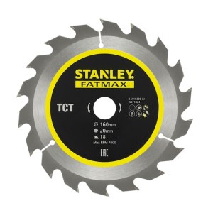 Pjovimo diskas Stanley STA15320-XJ; 160x20 mm; Z18