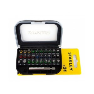 Sukimo antgalių rinkinys Stanley STA60490-XJ; 31 vnt.