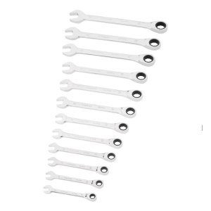 Terkšlinių veržliarakčių rinkinys Stanley STMT82847-0; 8-19 mm; 12 vnt.