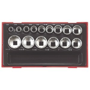 Galvučių komplektas Teng Tools TT1215AF; 15 vnt.
