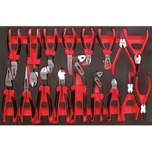 Replių komplektas Teng Tools TTEMB17; EVA; 17 vnt.