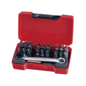 Sukimo antgalių rinkinys Teng Tools TM029; 29 vnt.