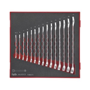 Veržliarakčių komplektas Teng Tools TED6515; EVA; 15 vnt.