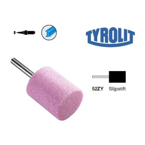 Šlifavimo akmuo Tyrolit 52ZY; 40x25 mm