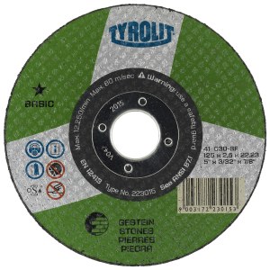 Abrazyvinis pjovimo diskas Tyrolit C 30 BF; 230x3 mm; 1 vnt.