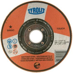 Šlifavimo diskas Tyrolit WA 46 BF; 125 mm; 1 vnt.