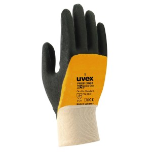 Pirštinės Uvex Profi XG 20 Extra Grip; 9 dydis; geltonos