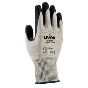 Pirštinės Uvex Unidur 6659 Foam; Class 5; HPPE; NBR; 10 dydis