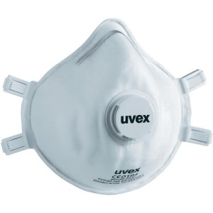 Respiratorius su vožtuvu Uvex silv-Air classic 2310 FFP3; balta