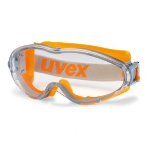 Apsauginiai akiniai UVEX Ultrasonic; Supravision excellence; skaidrūs; oranžiniai