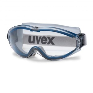 Apsauginiai akiniai Uvex Ultrasonic; Supravision excellence; skaidrūs; mėlyni/pilki