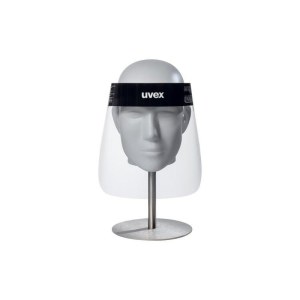 Apsauginis skydelis Uvex 9710 PET; 54-64 cm; skaidrūs