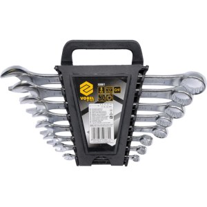 Kombinuotų veržliarakčių komplektas Vorel 50861; 6-22 mm; 8 vnt.