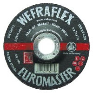 Šlifavimo diskas Wefra A30P; 115x6,0 mm