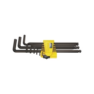 Šešiakampių raktų rinkinys Wera 950 PKL/9 SZ N BlackLaser; HEX 1/4''-7/32''; 9 vnt.
