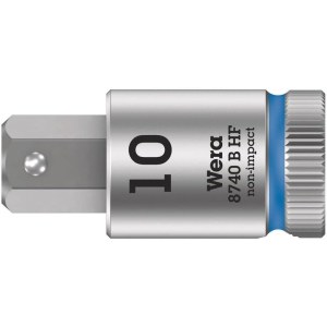 Sukimo galvutė Wera WE05003043001; HEX-plus; 3/8''; 10x38,5 mm 