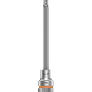 Sukimo galvutė Wera WE05003086001; HEX-plus; 3/8''; 3/16''x107 mm 
