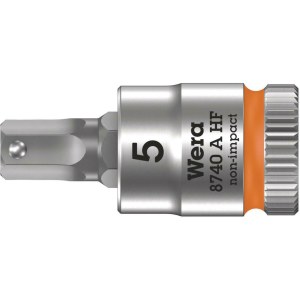 Sukimo galvutė Wera WE05003335001; HEX; 1/4''; 5x28 mm 