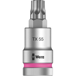 Sukimo galvutė Wera WE05003837001; TORX; 1/2''; 55x60 mm 
