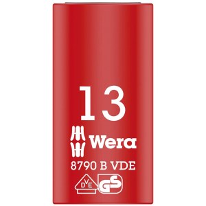 Sukimo galvutė Wera WE05004957001; VDE; 3/8''; 13x46 mm 