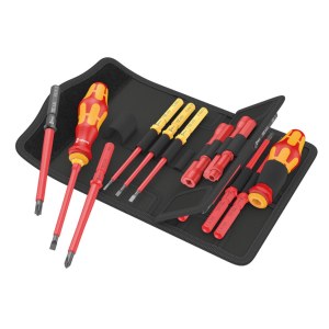 Atsuktuvų komplektas Wera Kraftform Kompakt VDE 18 Universal 2 Tool Finder; 18 vnt.