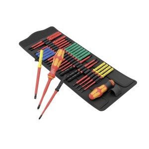 Atsuktuvo rankena Wera Kraftform Kompakt VDE Big Pack 1 + sukimo antgaliai