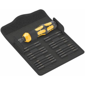 Smūginis atsuktuvas Wera Kraftform Kompakt 900 Imperial Set 1 + sukimo antgaliai