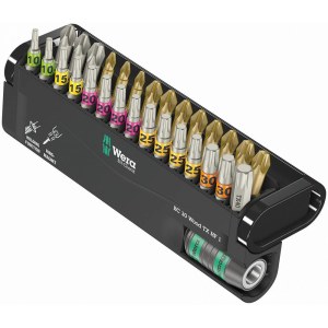 Sukimo antgalių rinkinys Wera Bit-Check 30 Wood TX HF 1 SB; 30 vnt.