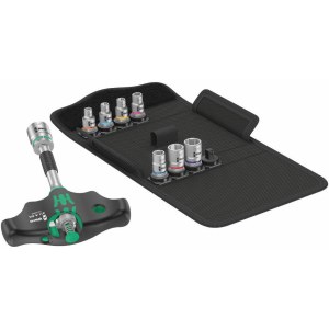 Įrankių komplektas Wera Kraftform Kompakt 400 RA Imperial Set 2; 1/4''; 9 vnt.