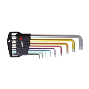Šešiakampių raktų rinkinys Wiha W35683; 1,5-10 mm