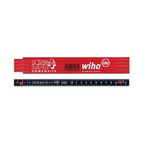 Sulankstoma stiklo pluošto liniuotė Wiha W37067; 2 m
