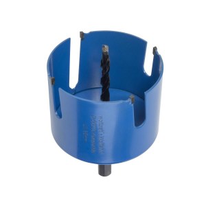 Gręžimo karūna su koteliu ir centr. grąžtu Wolfcraft HM/CT; 85x60 mm 