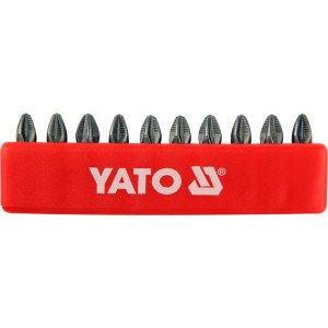 Sukimo antgalių rinkinys Yato YT-0471; PZ2; 25 mm; 10 vnt.