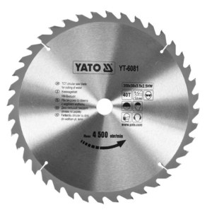 Pjovimo diskas medienai Yato YT-6081; 350x30 mm; Z40