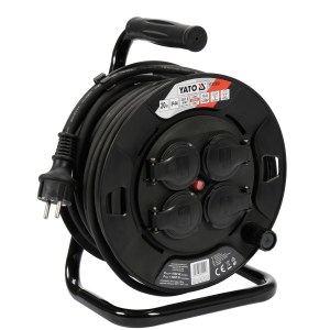 Ilgiklis vyniojamas ant ritės Yato YT-81052; 20 m; 3x1,5 mm² 