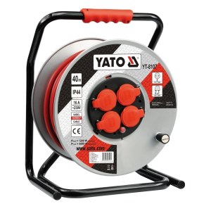 Ilgiklis vyniojamas ant ritės Yato YT-8107; 40 m